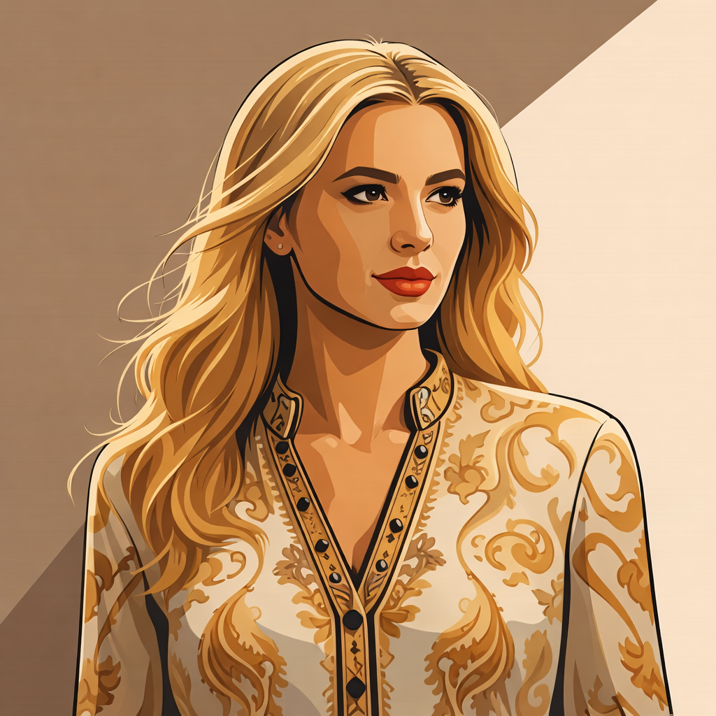 Portrait of a serene woman looking towards light